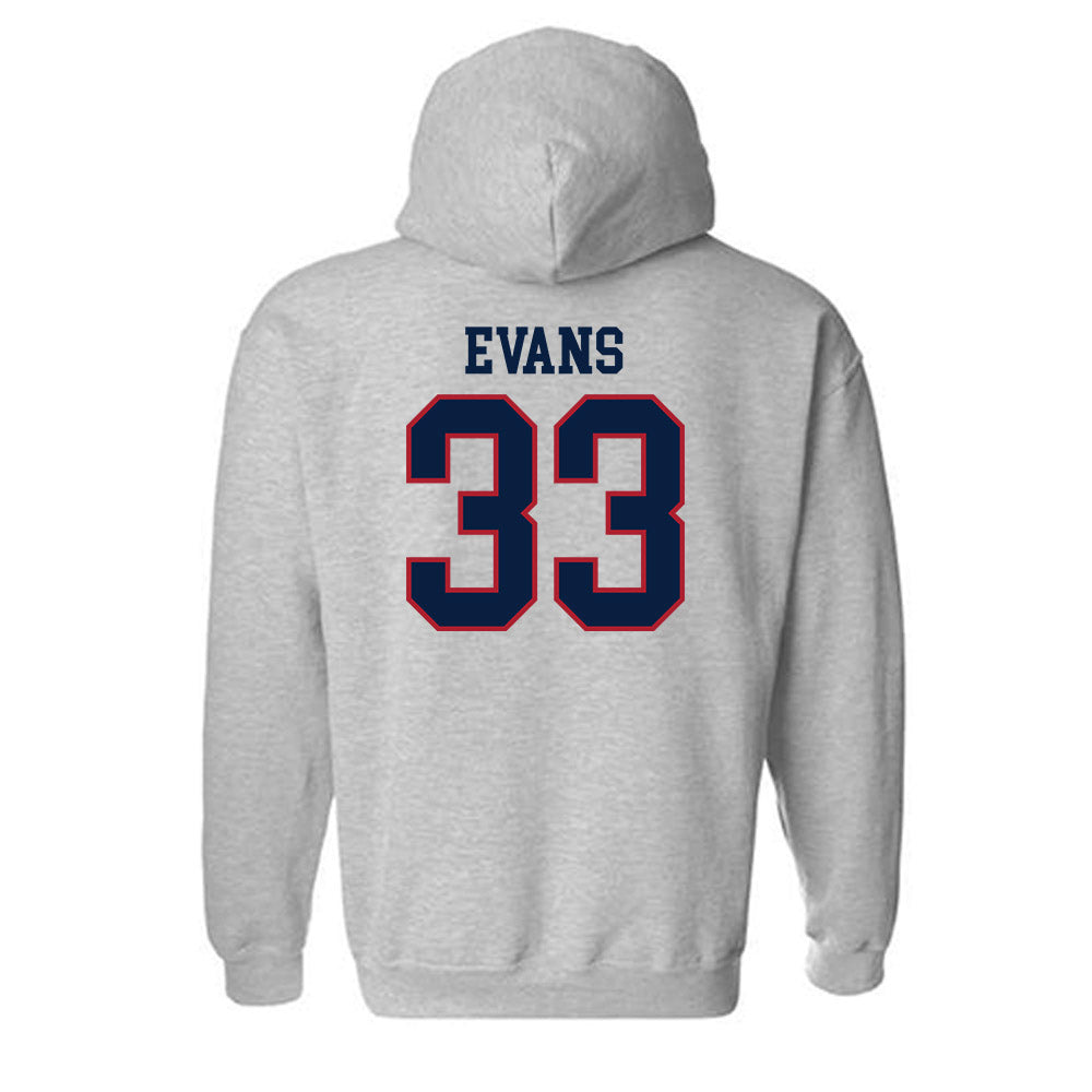 Liberty - NCAA Baseball : Jackson Evans - Sports Shersey Hooded Sweatshirt-1