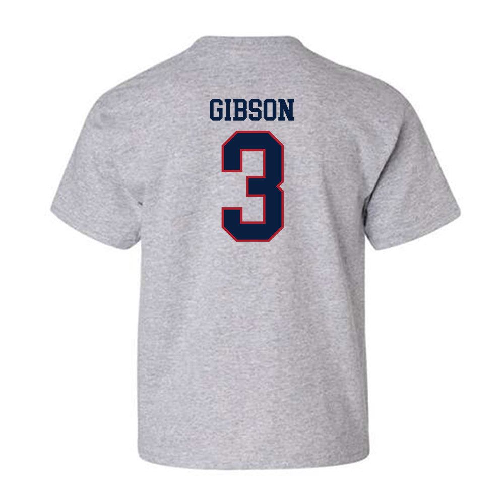 Liberty - NCAA Baseball : Riley Gibson - Sports Shersey Youth T-Shirt-1