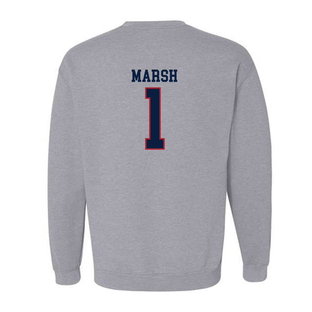 Liberty - NCAA Baseball : Tanner Marsh - Sports Shersey Crewneck Sweatshirt-1