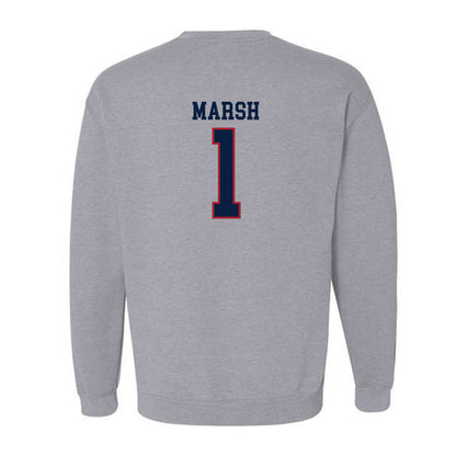 Liberty - NCAA Baseball : Tanner Marsh - Sports Shersey Crewneck Sweatshirt-1