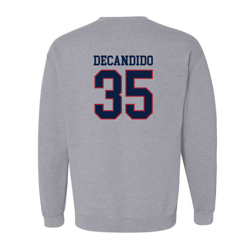 Liberty - NCAA Baseball : Riley DeCandido - Sports Shersey Crewneck Sweatshirt