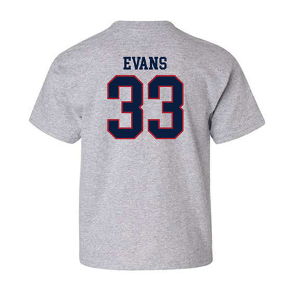 Liberty - NCAA Baseball : Jackson Evans - Sports Shersey Youth T-Shirt-1