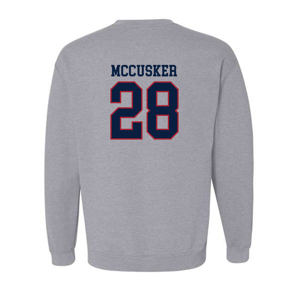 Liberty - NCAA Baseball : Joshua Mccusker - Sports Shersey Crewneck Sweatshirt-1