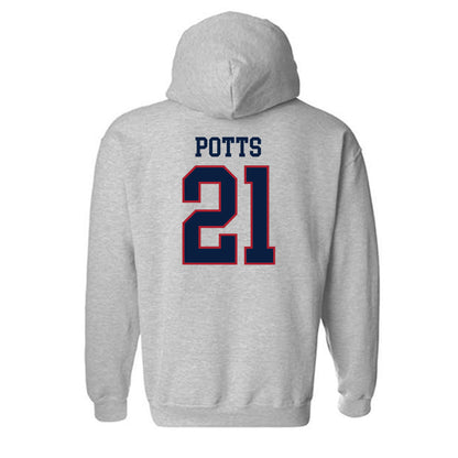 Liberty - NCAA Baseball : Jake Potts - Sports Shersey Hooded Sweatshirt-1