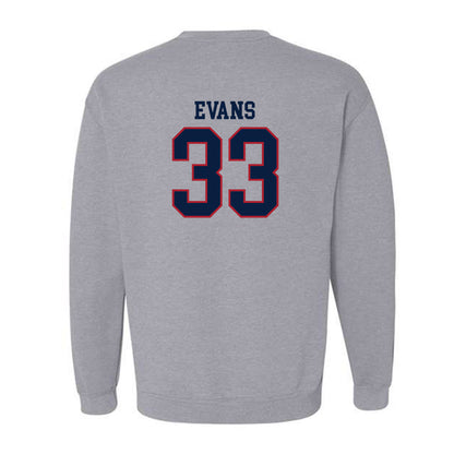 Liberty - NCAA Baseball : Jackson Evans - Sports Shersey Crewneck Sweatshirt-1
