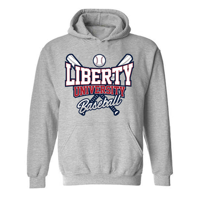 Liberty - NCAA Baseball : Jake Potts - Sports Shersey Hooded Sweatshirt-0