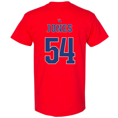 LA Tech - NCAA Baseball : Jackson Jones - Generic Shersey T-Shirt-1