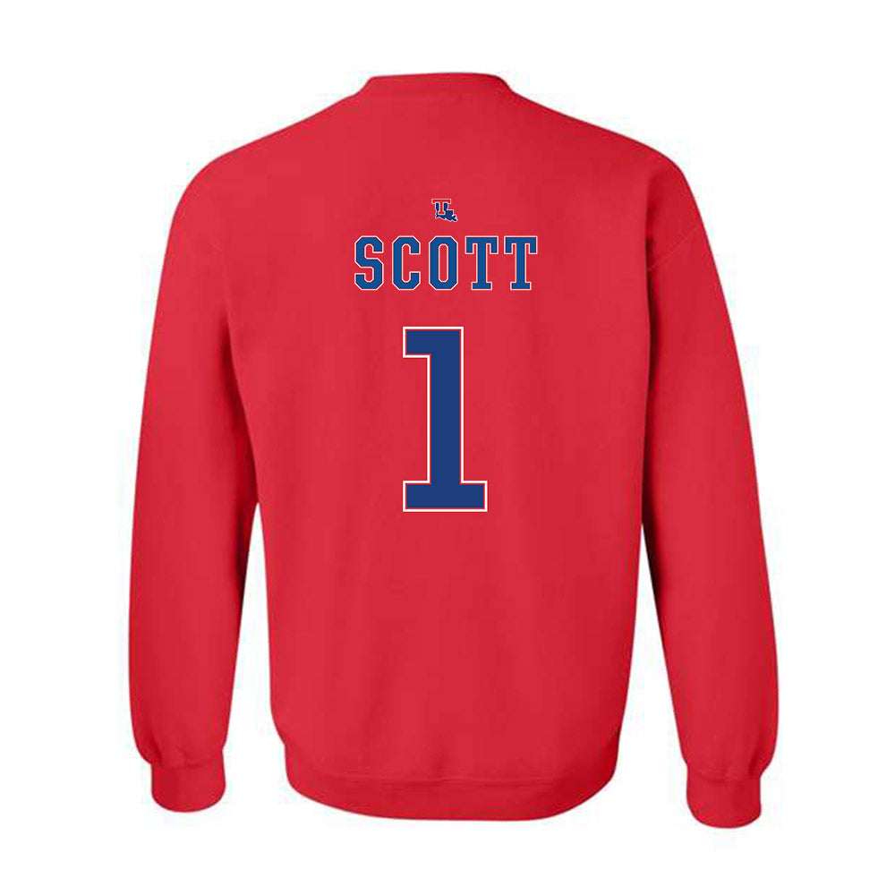 LA Tech - NCAA Baseball : Wesley Scott - Generic Shersey Crewneck Sweatshirt-1