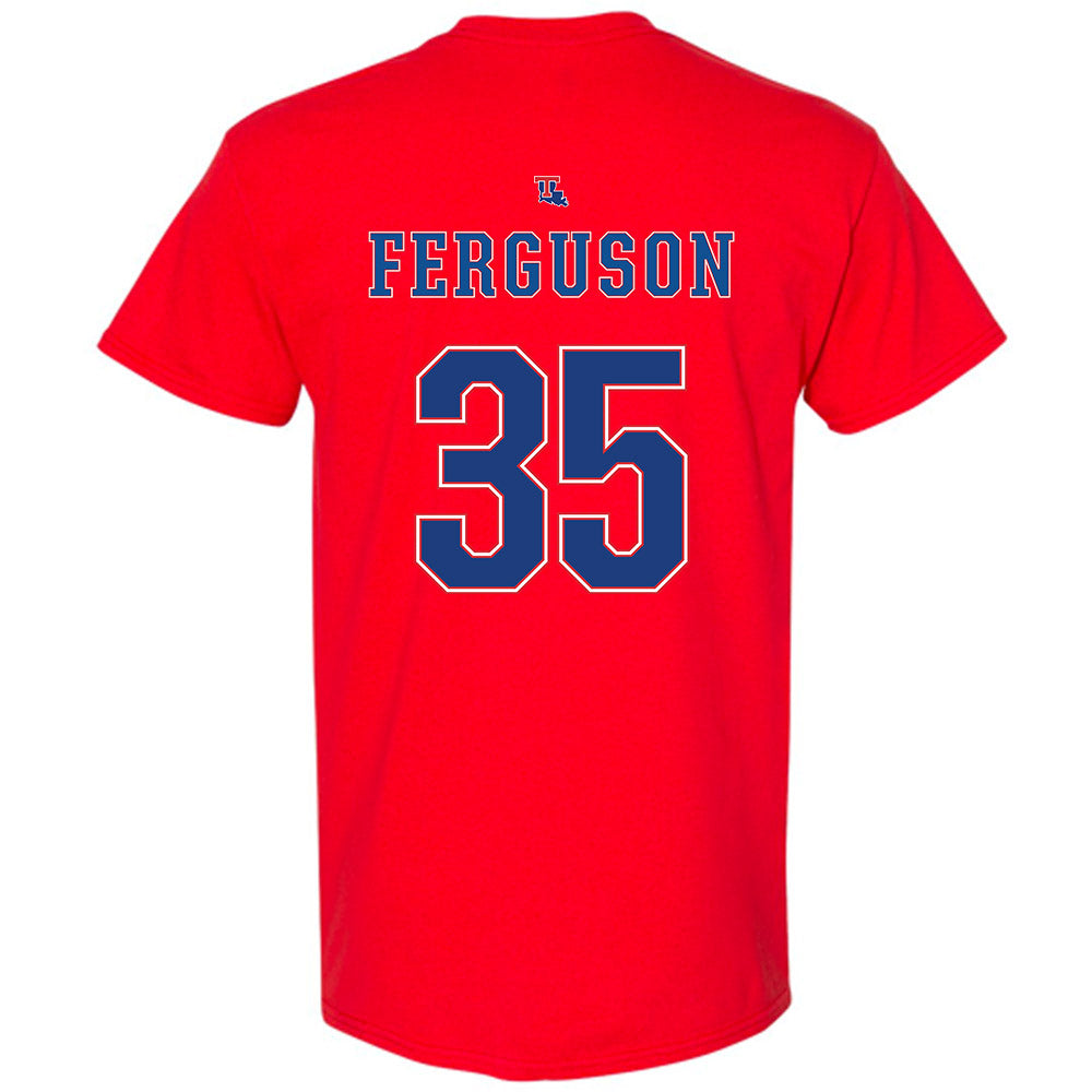LA Tech - NCAA Baseball : Drew Ferguson - Generic Shersey T-Shirt-1