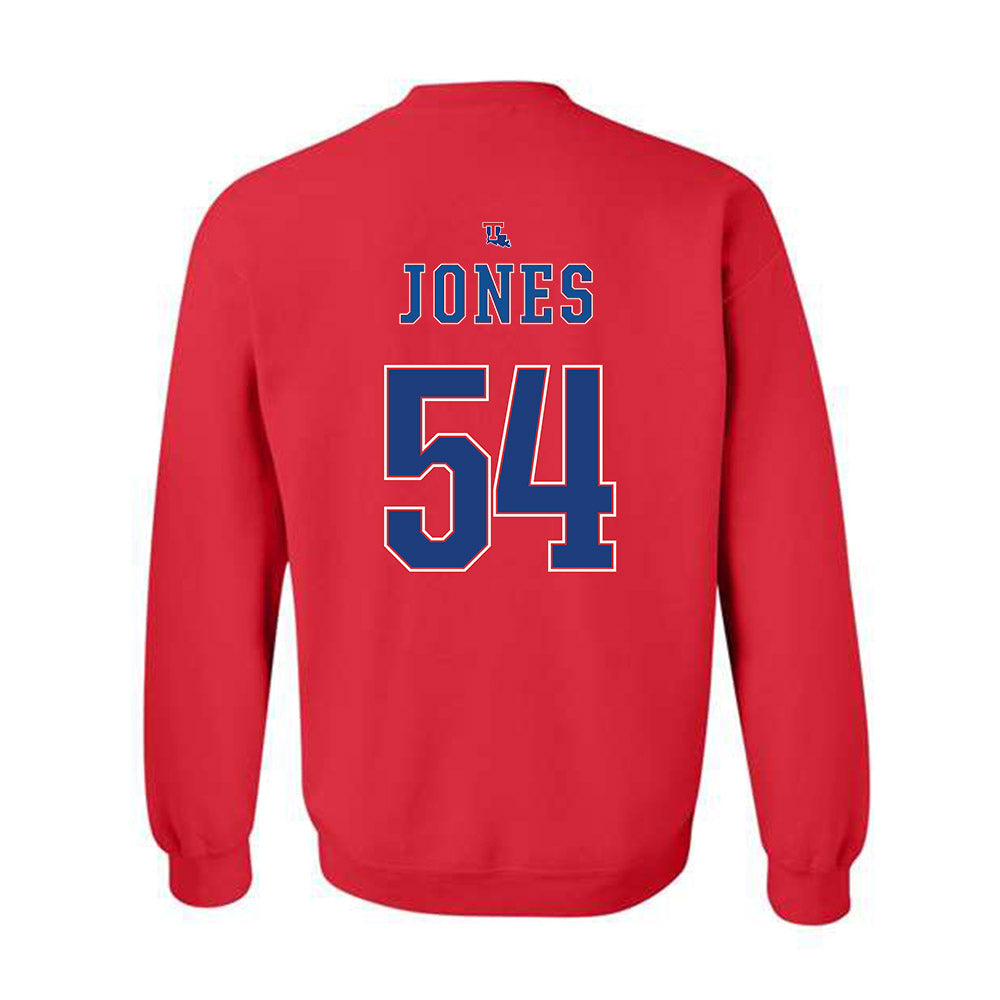 LA Tech - NCAA Baseball : Jackson Jones - Generic Shersey Crewneck Sweatshirt-1