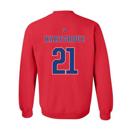 LA Tech - NCAA Baseball : Hudson Hartgrove - Generic Shersey Crewneck Sweatshirt-1