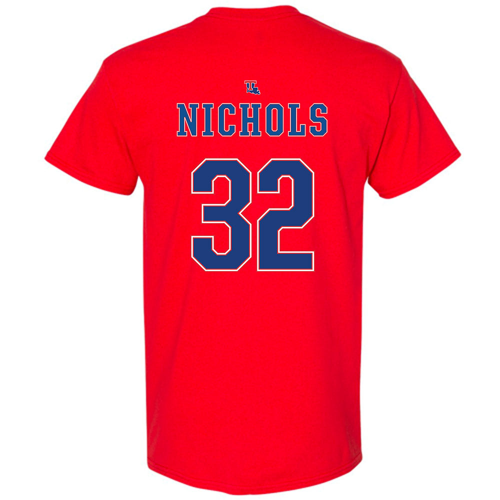 LA Tech - NCAA Baseball : Luke Nichols - Generic Shersey T-Shirt-1