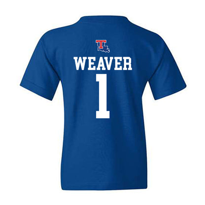 LA Tech - NCAA Women's Basketball : Alexia Weaver - Generic Shersey Youth T-Shirt-1