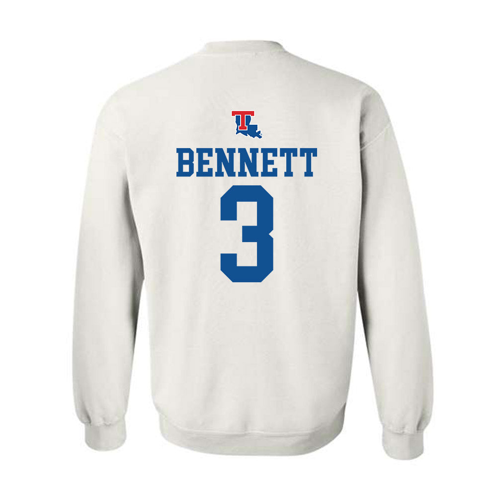 LA Tech - NCAA Softball : Cali Bennett - Generic Shersey Crewneck Sweatshirt-1