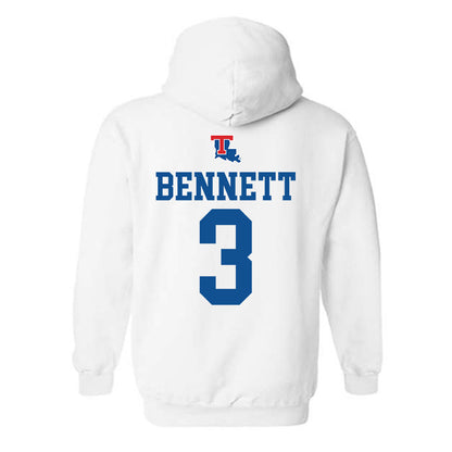 LA Tech - NCAA Softball : Cali Bennett - Generic Shersey Hooded Sweatshirt-1