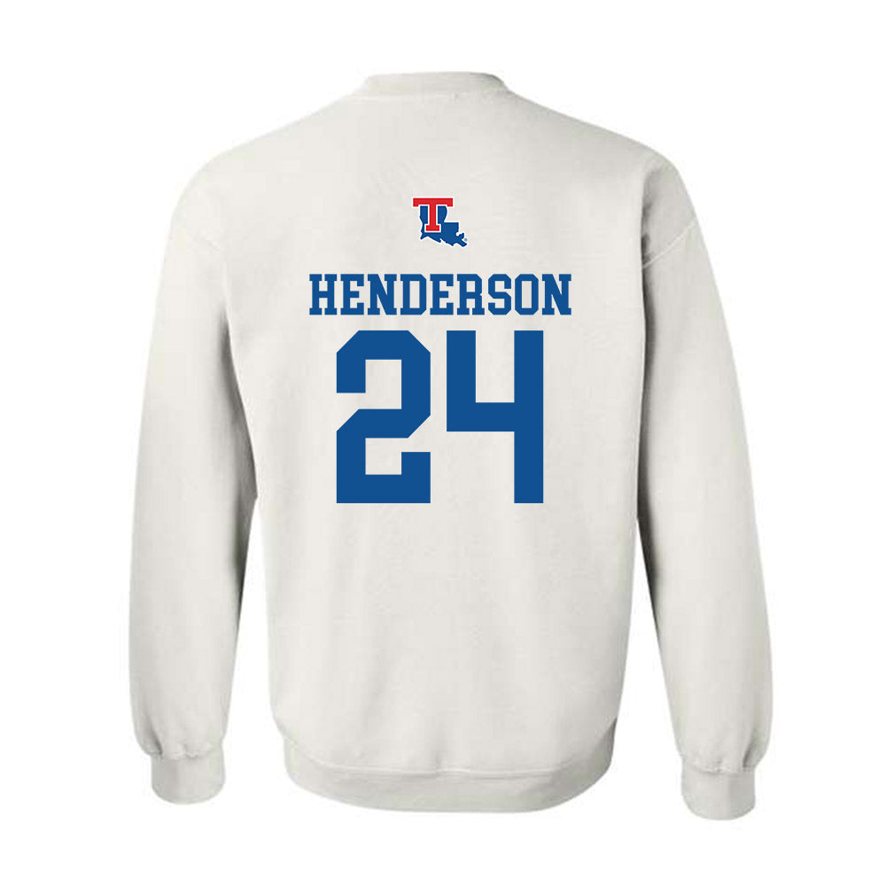 LA Tech - NCAA Softball : Raegan Henderson - Generic Shersey Crewneck Sweatshirt-1