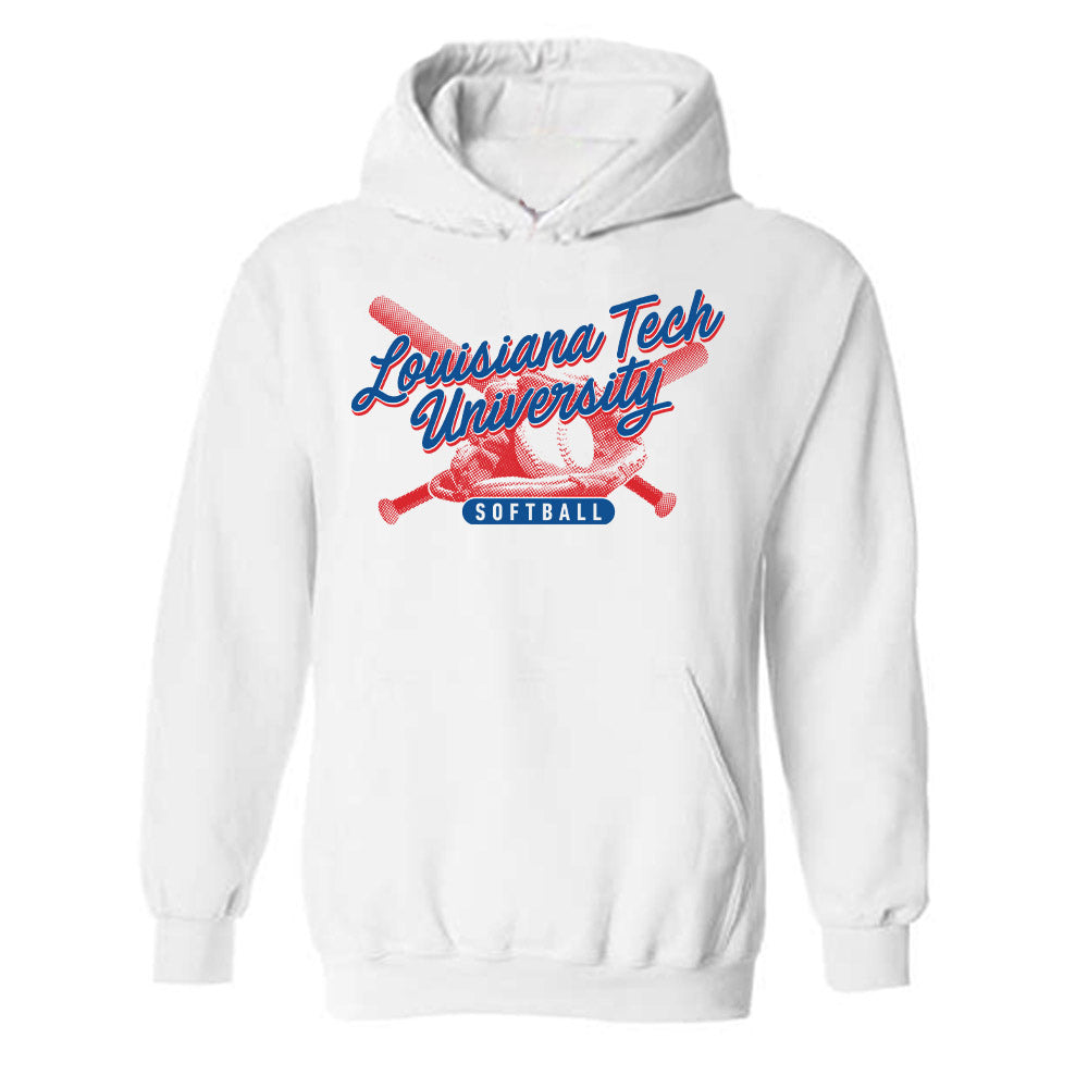 LA Tech - NCAA Softball : Maddy Stringer - Generic Shersey Hooded Sweatshirt-0