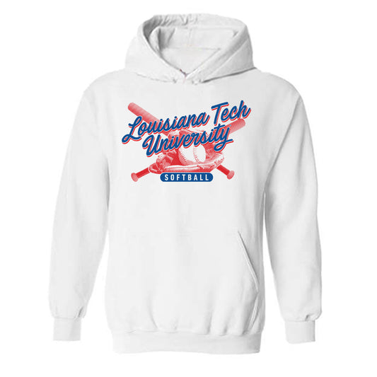 LA Tech - NCAA Softball : Cali Bennett - Generic Shersey Hooded Sweatshirt-0