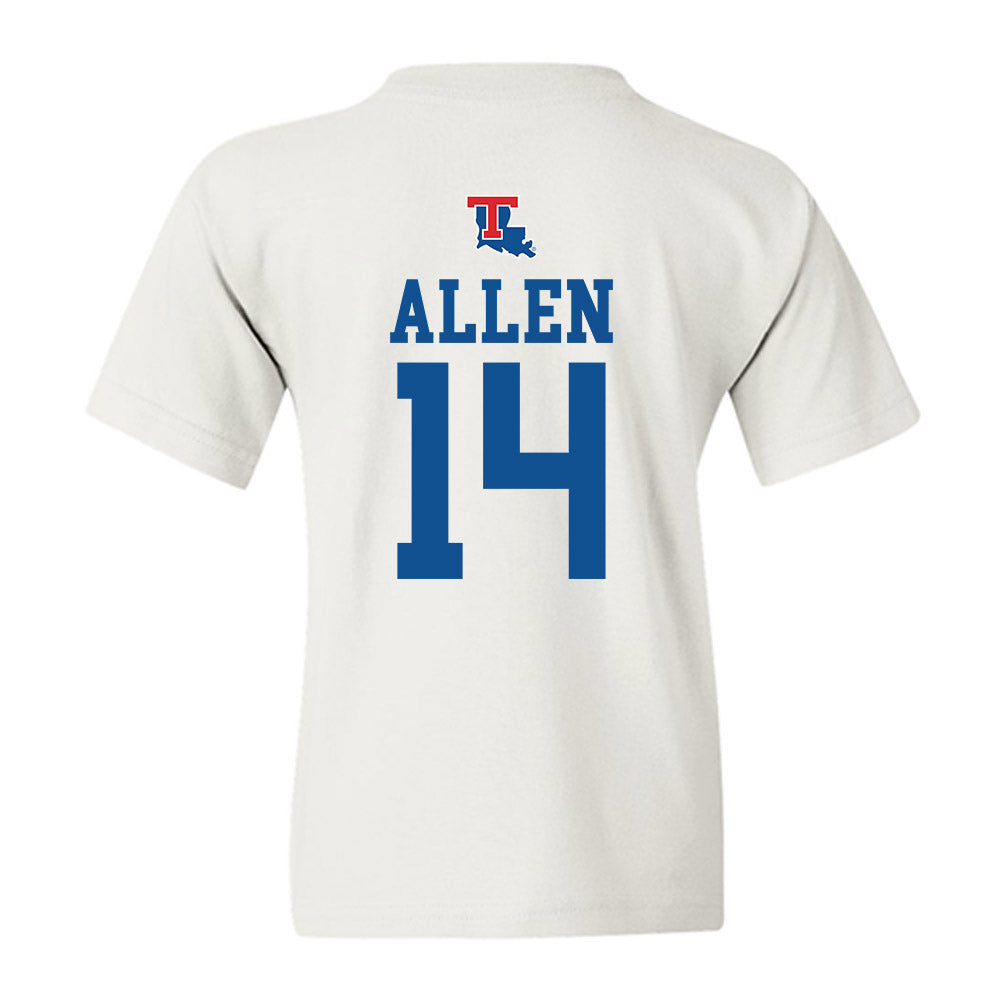 LA Tech - NCAA Men's Basketball : Will Allen - Generic Shersey Youth T-Shirt-1