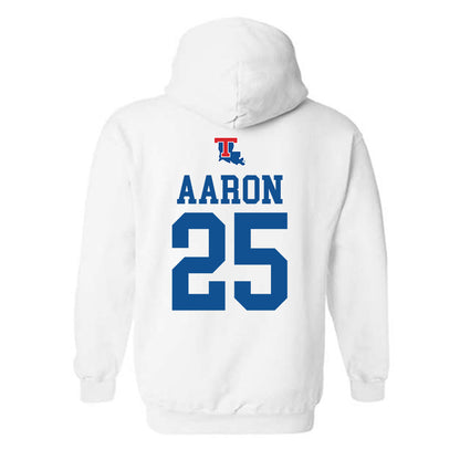 LA Tech - NCAA Women's Basketball : Averi Aaron - Generic Shersey Hooded Sweatshirt