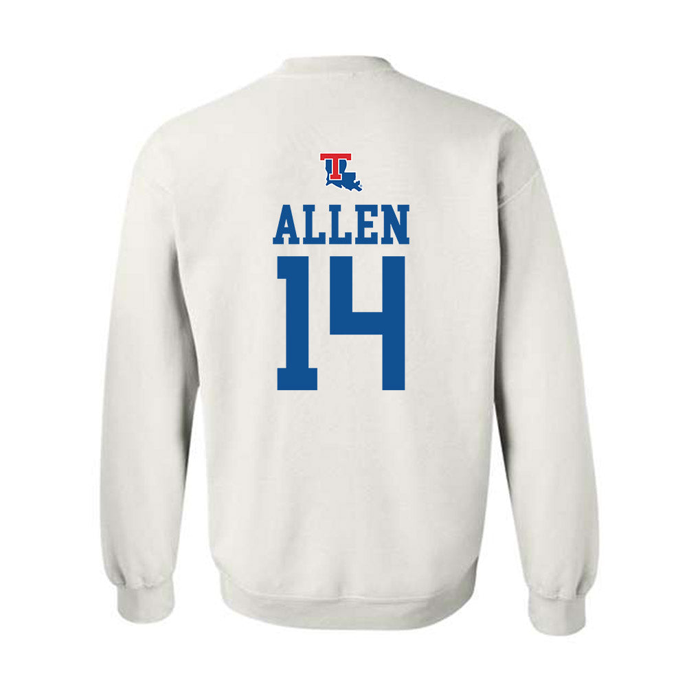 LA Tech - NCAA Men's Basketball : Will Allen - Generic Shersey Crewneck Sweatshirt-1