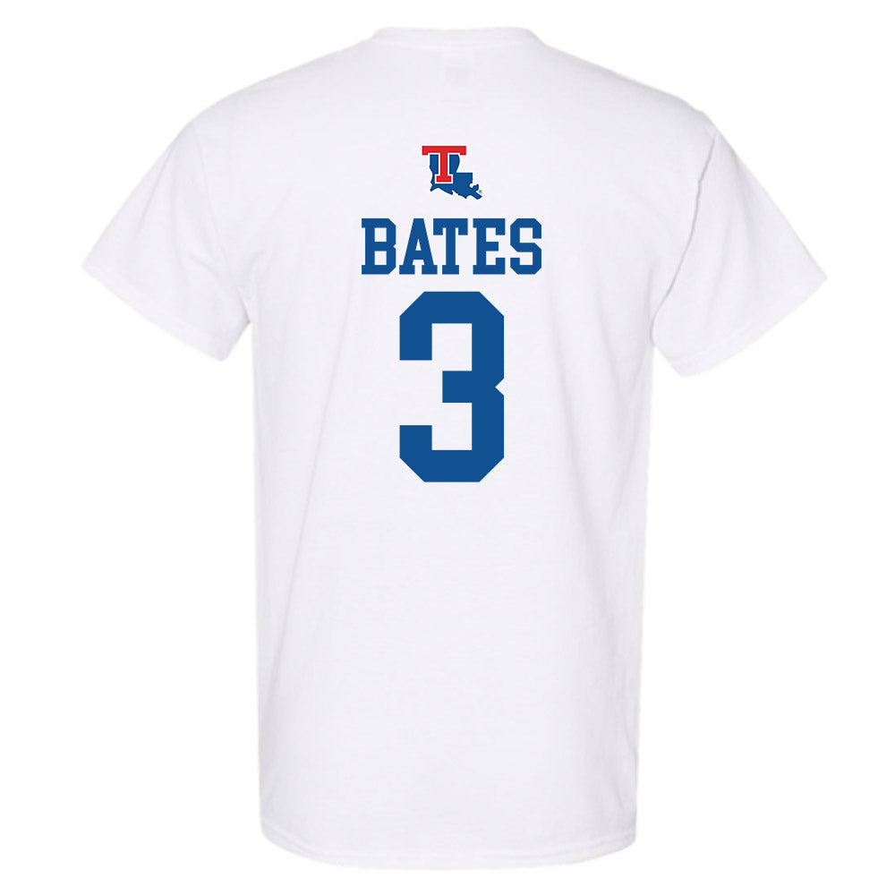 LA Tech - NCAA Men's Basketball : A.J. Bates - Generic Shersey T-Shirt-1