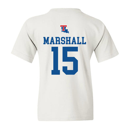 LA Tech - NCAA Women's Basketball : Jordan Marshall - Generic Shersey Youth T-Shirt-1