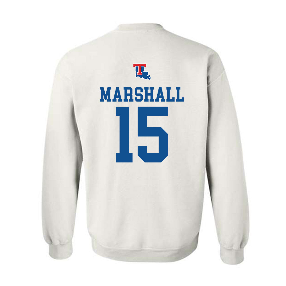 LA Tech - NCAA Women's Basketball : Jordan Marshall - Generic Shersey Crewneck Sweatshirt-1