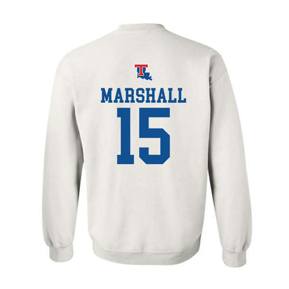 LA Tech - NCAA Women's Basketball : Jordan Marshall - Generic Shersey Crewneck Sweatshirt-1