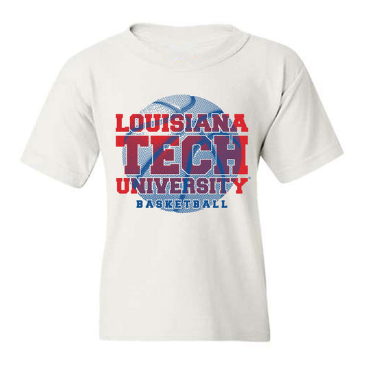 LA Tech - NCAA Men's Basketball : A.J. Bates - Generic Shersey Youth T-Shirt-0