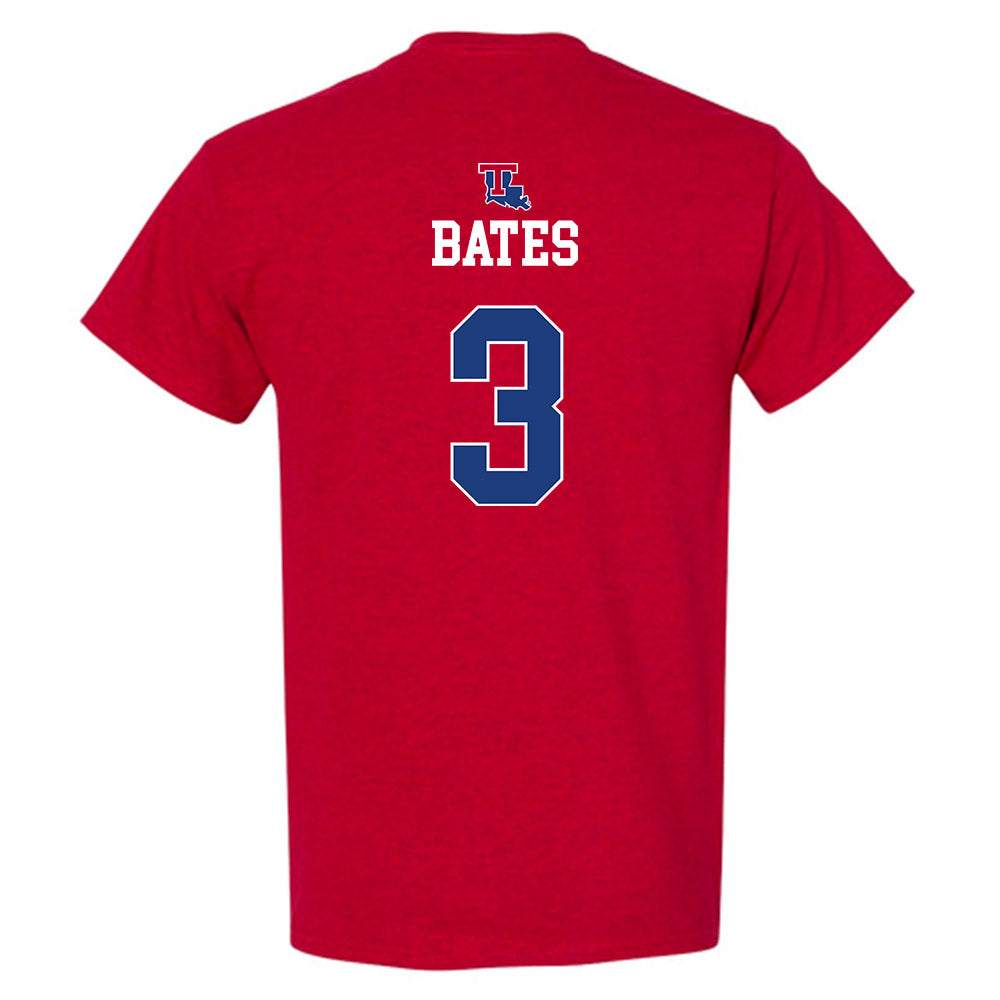 LA Tech - NCAA Men's Basketball : A.J. Bates - Generic Shersey T-Shirt-1