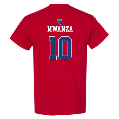 LA Tech - NCAA Women's Basketball : Melissa Mwanza - Generic Shersey T-Shirt-1