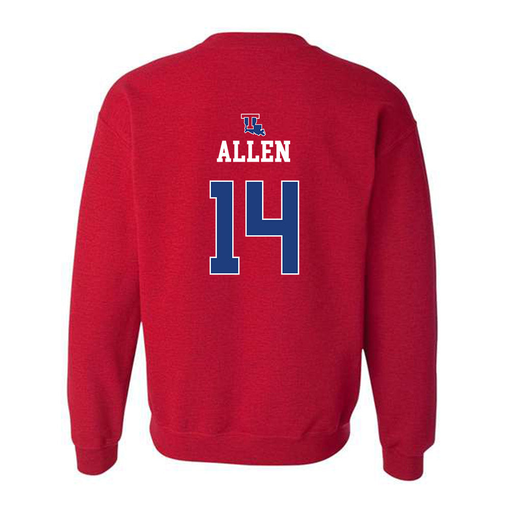 LA Tech - NCAA Men's Basketball : Will Allen - Generic Shersey Crewneck Sweatshirt-1