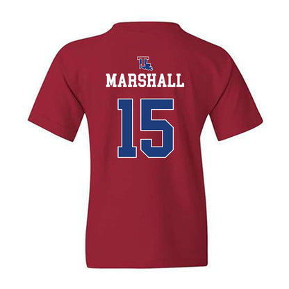 LA Tech - NCAA Women's Basketball : Jordan Marshall - Generic Shersey Youth T-Shirt-1