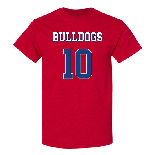 LA Tech - NCAA Women's Basketball : Melissa Mwanza - Generic Shersey T-Shirt-0