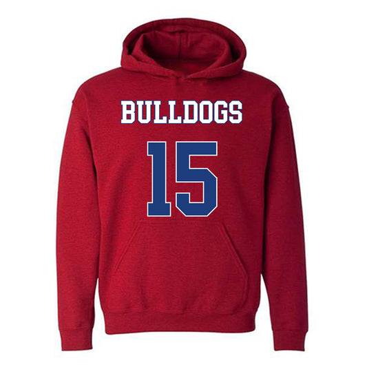 LA Tech - NCAA Women's Basketball : Jordan Marshall - Generic Shersey Hooded Sweatshirt-0