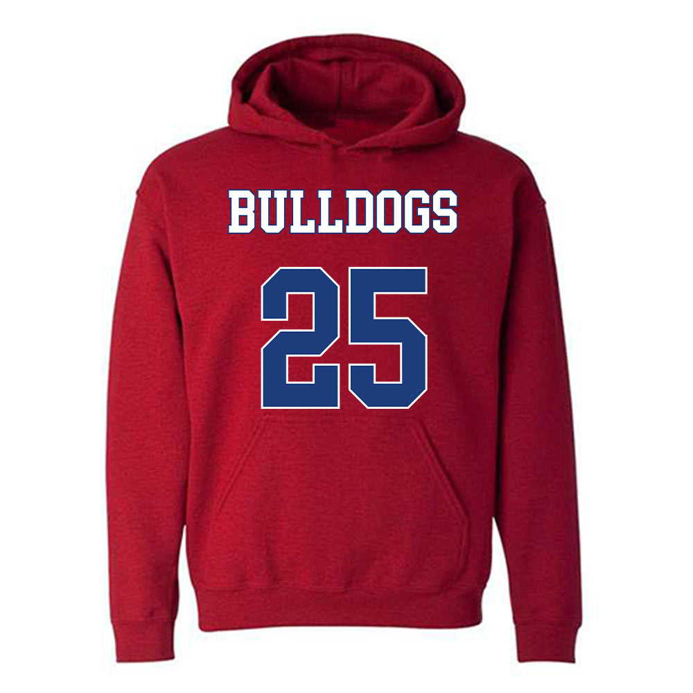 LA Tech - NCAA Women's Basketball : Averi Aaron - Generic Shersey Hooded Sweatshirt