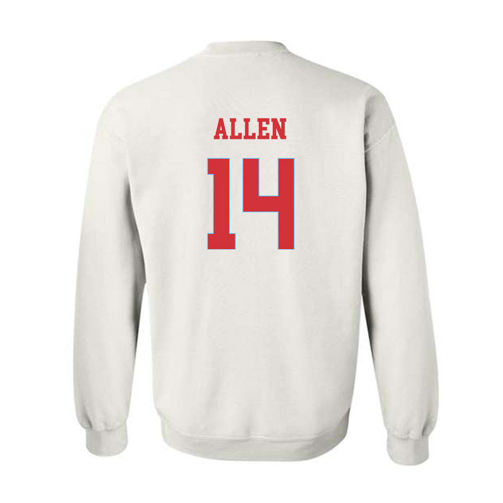 LA Tech - NCAA Men's Basketball : Will Allen - Generic Shersey Crewneck Sweatshirt-1