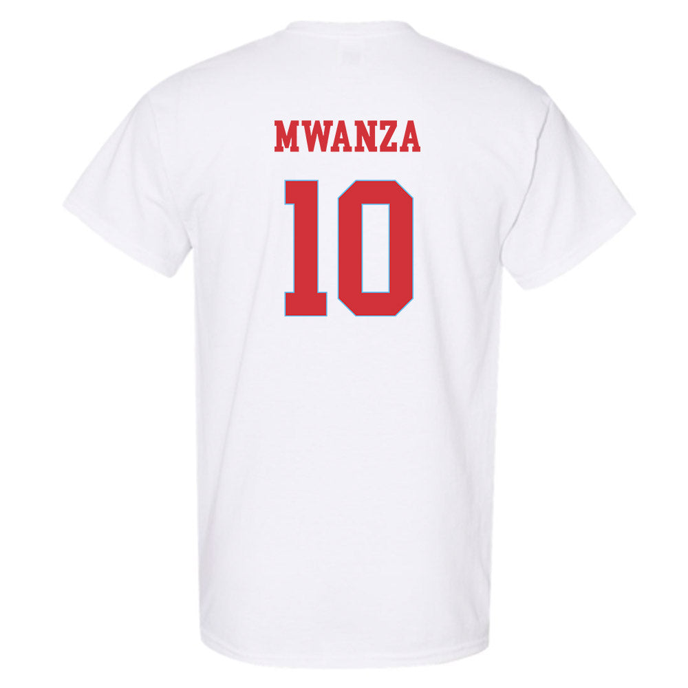 LA Tech - NCAA Women's Basketball : Melissa Mwanza - Generic Shersey T-Shirt-1