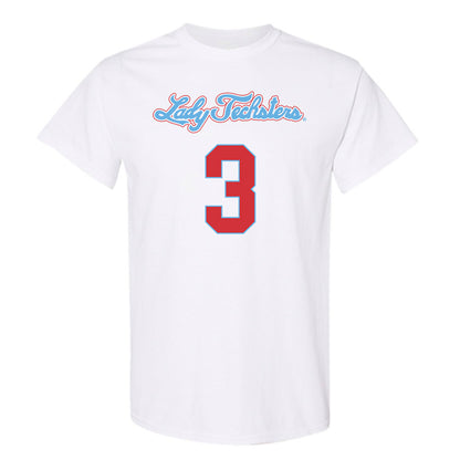 LA Tech - NCAA Men's Basketball : A.J. Bates - Generic Shersey T-Shirt-0