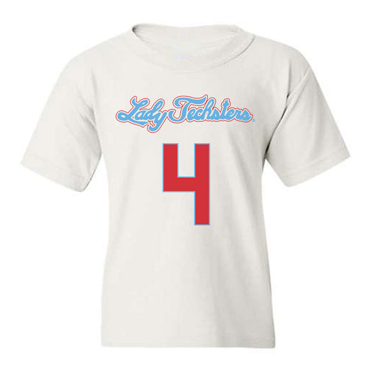 LA Tech - NCAA Women's Basketball : Joy Madison-Key - Generic Shersey Youth T-Shirt-0