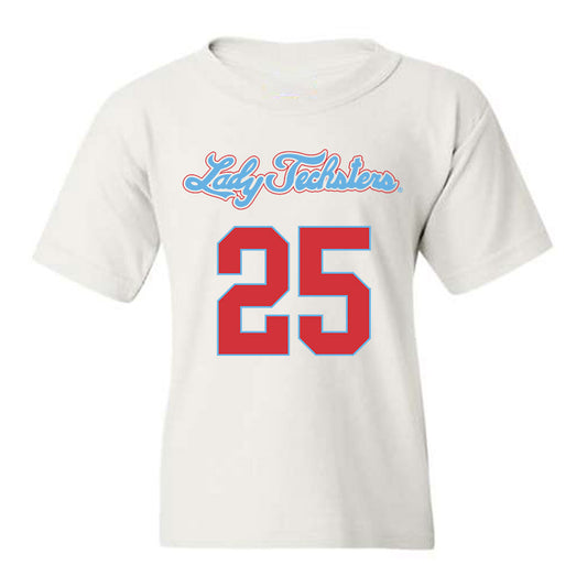 LA Tech - NCAA Women's Basketball : Averi Aaron - Generic Shersey Youth T-Shirt