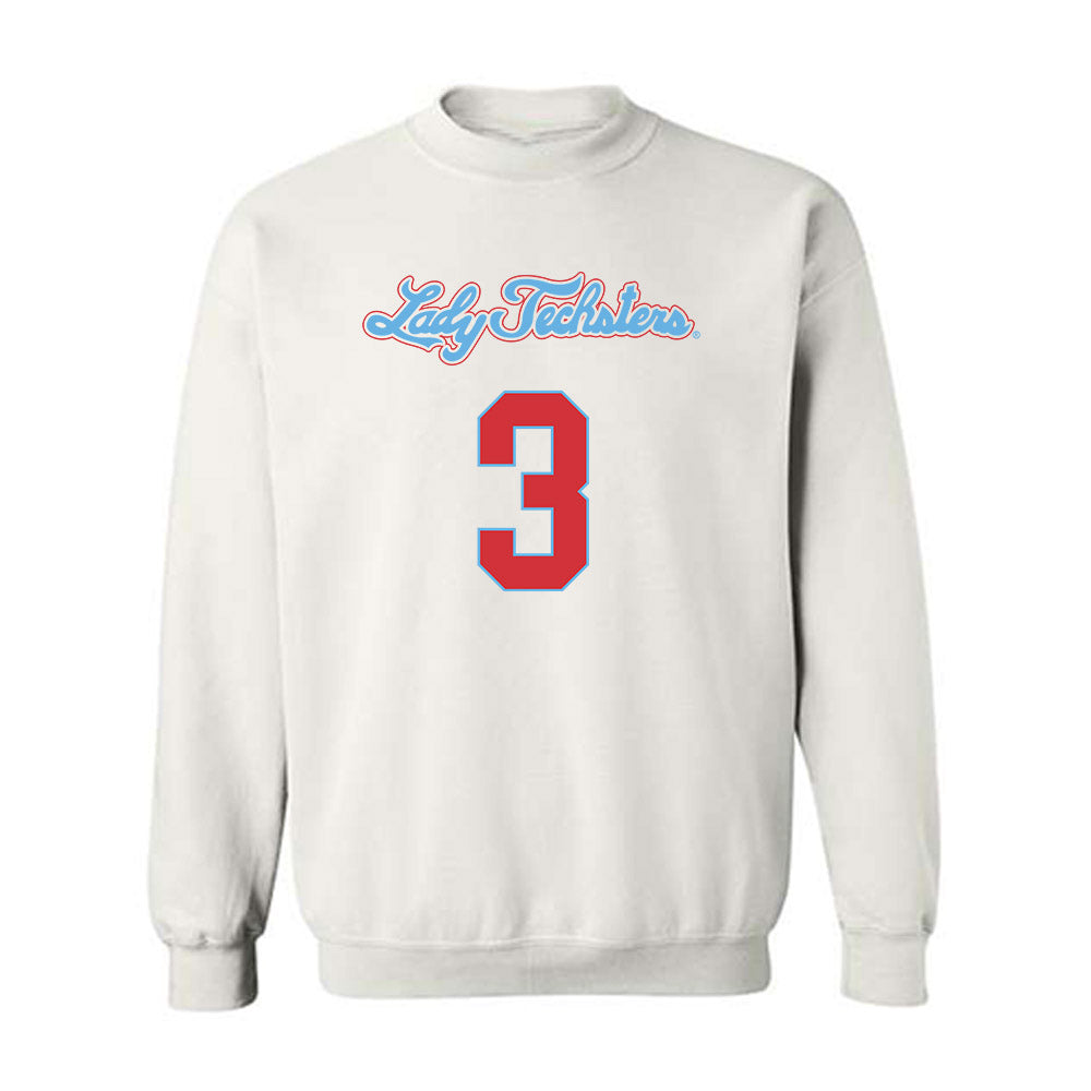 LA Tech - NCAA Men's Basketball : A.J. Bates - Generic Shersey Crewneck Sweatshirt-0