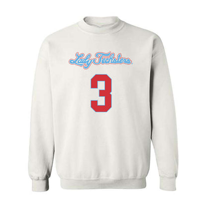 LA Tech - NCAA Men's Basketball : A.J. Bates - Generic Shersey Crewneck Sweatshirt-0