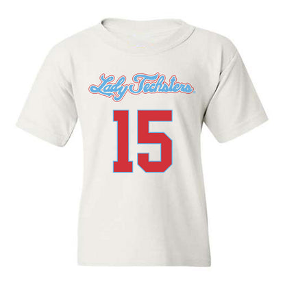 LA Tech - NCAA Women's Basketball : Jordan Marshall - Generic Shersey Youth T-Shirt-0
