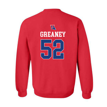 LA Tech - NCAA Baseball : Nick Greaney - Sports Shersey Crewneck Sweatshirt-1