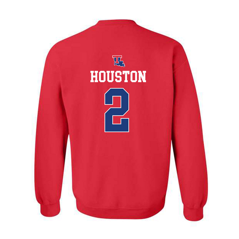 LA Tech - NCAA Baseball : Nathan Houston - Sports Shersey Crewneck Sweatshirt-1