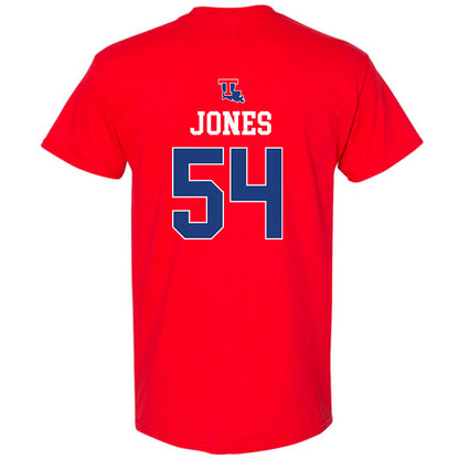 LA Tech - NCAA Baseball : Jackson Jones - Sports Shersey T-Shirt-1