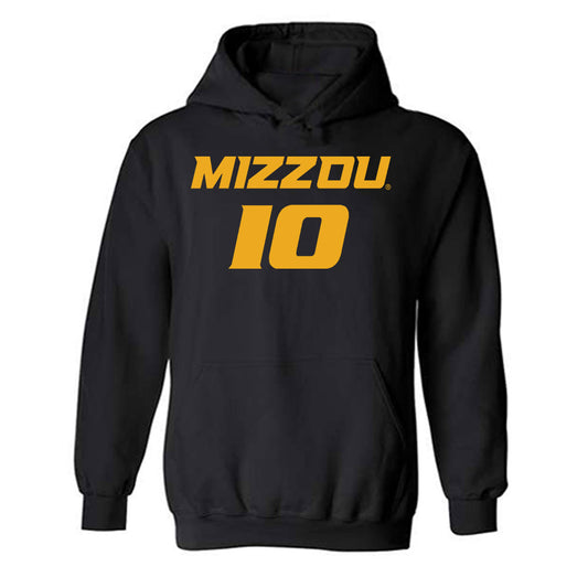 Missouri - NCAA Men's Basketball : Aidan Chronister - Sports Shersey Hooded Sweatshirt-0