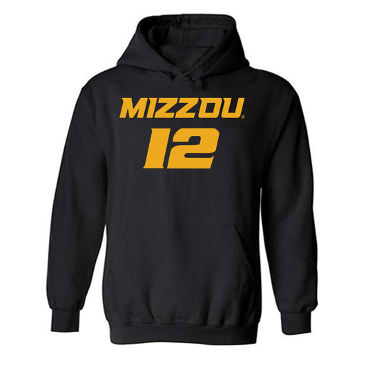 Missouri - NCAA Men's Basketball : Sebastian Mack - Sports Shersey Hooded Sweatshirt-0